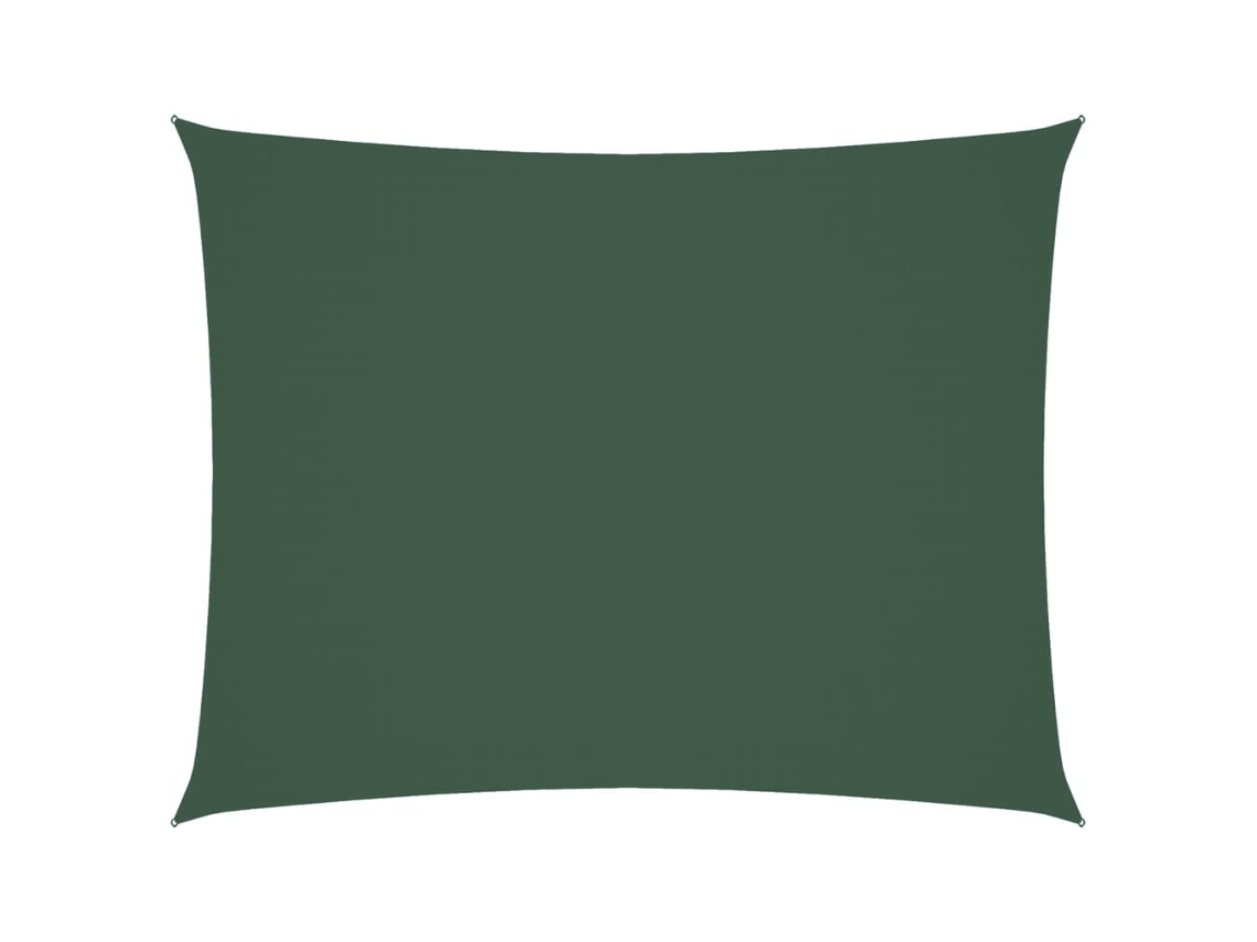 Vela Para Sol Tecido Oxford Retangular Verde Escuro MAISON EXCLUSIVE (3,5x4,5m)
