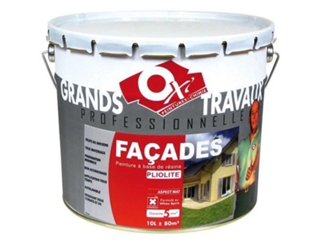 Tinta Fachada Proxylith 10l Branco Oxi