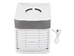 Mini Climatizador Portátil Usb com 7 Cores de Luz e Névoa para Quarto Escritório e Camping AQUAFORGE