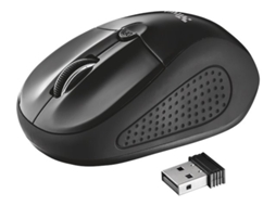 Rato TRUST Primo (Wireless - Casual - 1600dpi - Preto)