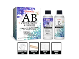 Kit Epóxi Transparente Para Artes E Projetos