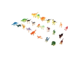 Primerox 24 Pcs Estatuetas de Dinossauros em Plástico com Detalhes Reais Brinquedo para Crianças
