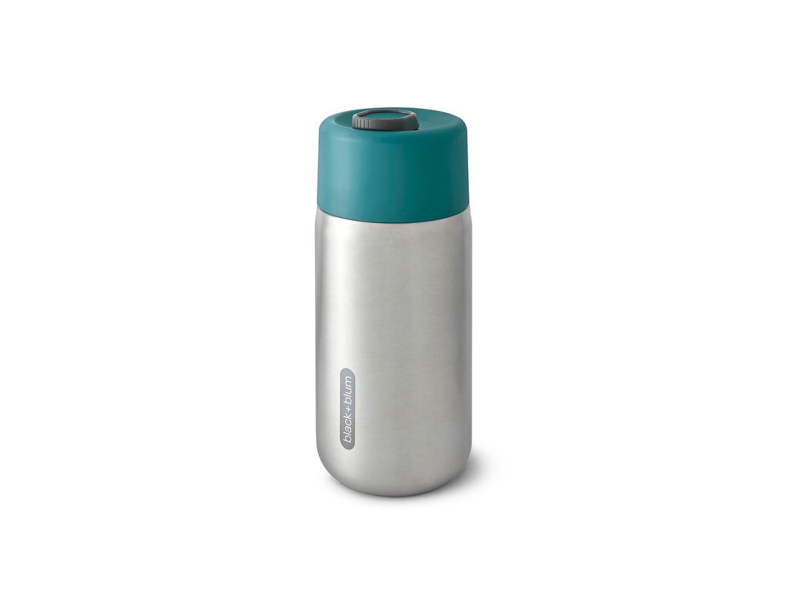 Copo de viagem isolado BLACK AND BLUM preto e Blum Ocean Steel (0.34L)