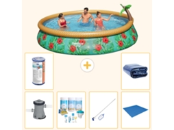 Bestway Piscina Bestway Fast Set Redonda - 457x84 Cm - 7-peças S21471