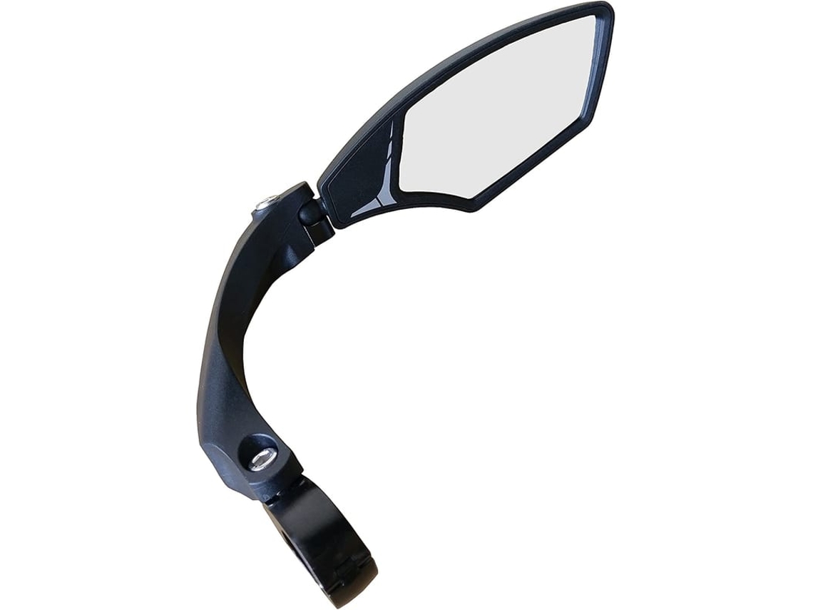 Espelho De Bicicleta Hd, Vidro Resistente A Impactos, Ajustável, Clamp 21-26mm, Seguro À Noite