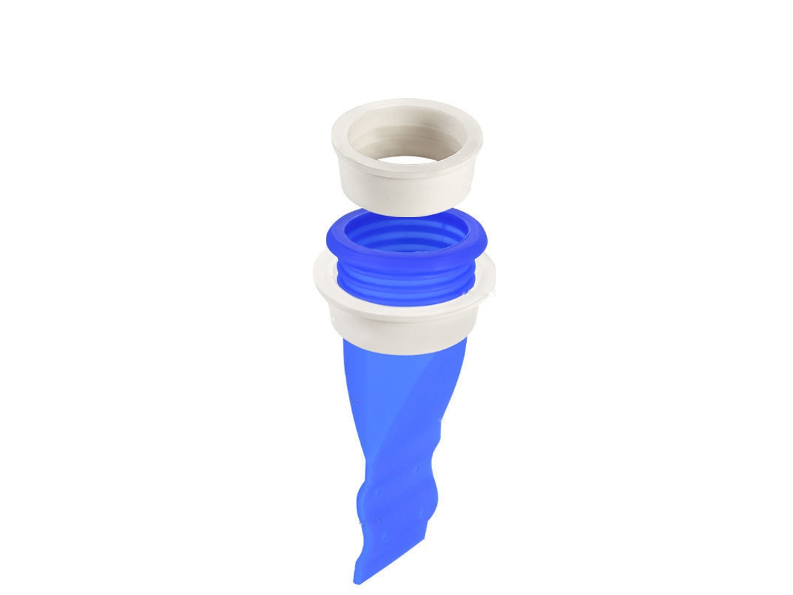 Núcleo de Silicone para Tubo Drenagem Desodorizante, Anel Vedação Bujão Azul Ralo Piso. AQUAFORGE