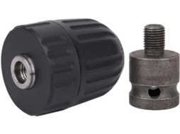 De Mandril Para 0,8 A 10 Mm, Rosca 3/8-24unf Chave Impacto Sds - Conexão Firme, Alta Brocas Elétrica