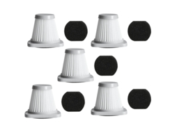 5 peças/1 conjunto para aspirador de pó portátil midea sc861 sc861a acessórios filtro haipa filtro hepa