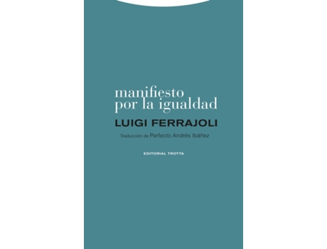 Livro Manifiesto Por La Igualdad de Luigi Ferrajoli (Espanhol)