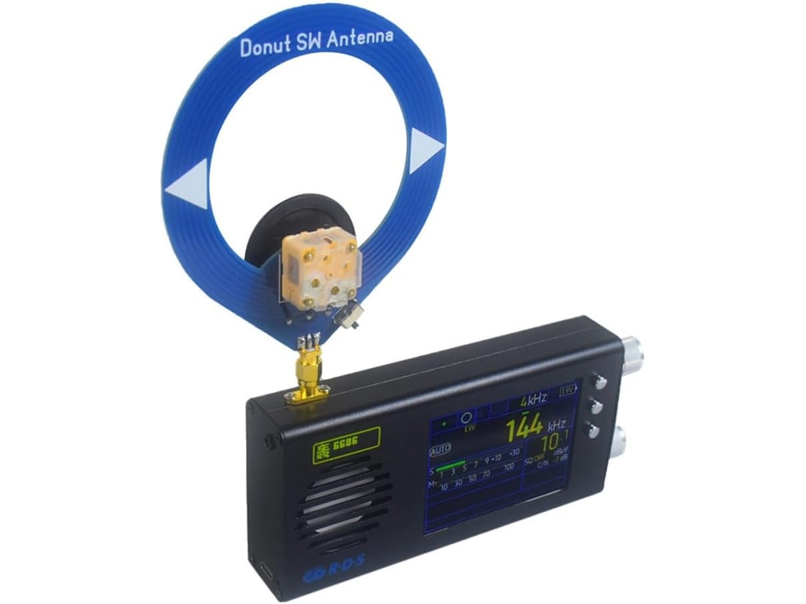 Receptor de Rádio Tef6686, Todas as Frequências Fm/mw/ondas Curtas Hf/ondas Longas SFUSHOS