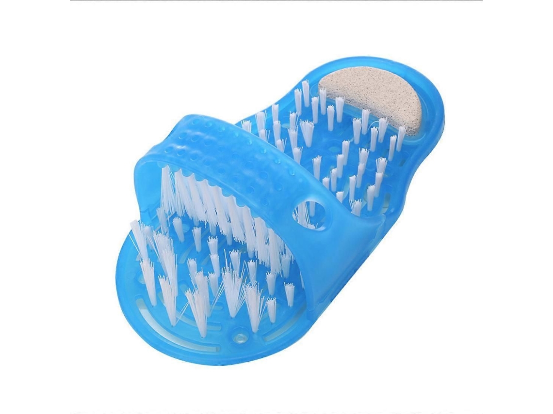 Escova De Pés - Limpeza E Massagem Massageador Removedor Calos (azul)