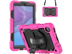 Capa Híbrida De Silicone Para Tablet Lenovo Tab M8 Hd 2020/2019 E Lenovo Tab M8 De 4ª Geração Com Alça De Ombro.