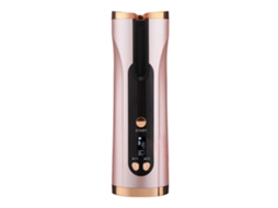 Chaveiro Automático Portátil Com Display Lcd Carregamento Usb Sem Fio Para Viagem Couro Rosa