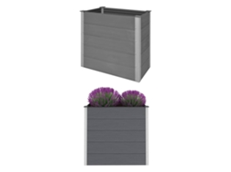 Garden Raised Bed, Garden Raised Beds Vidaxl Cinzeto Wpc (100 X 50 X 91 Cm)