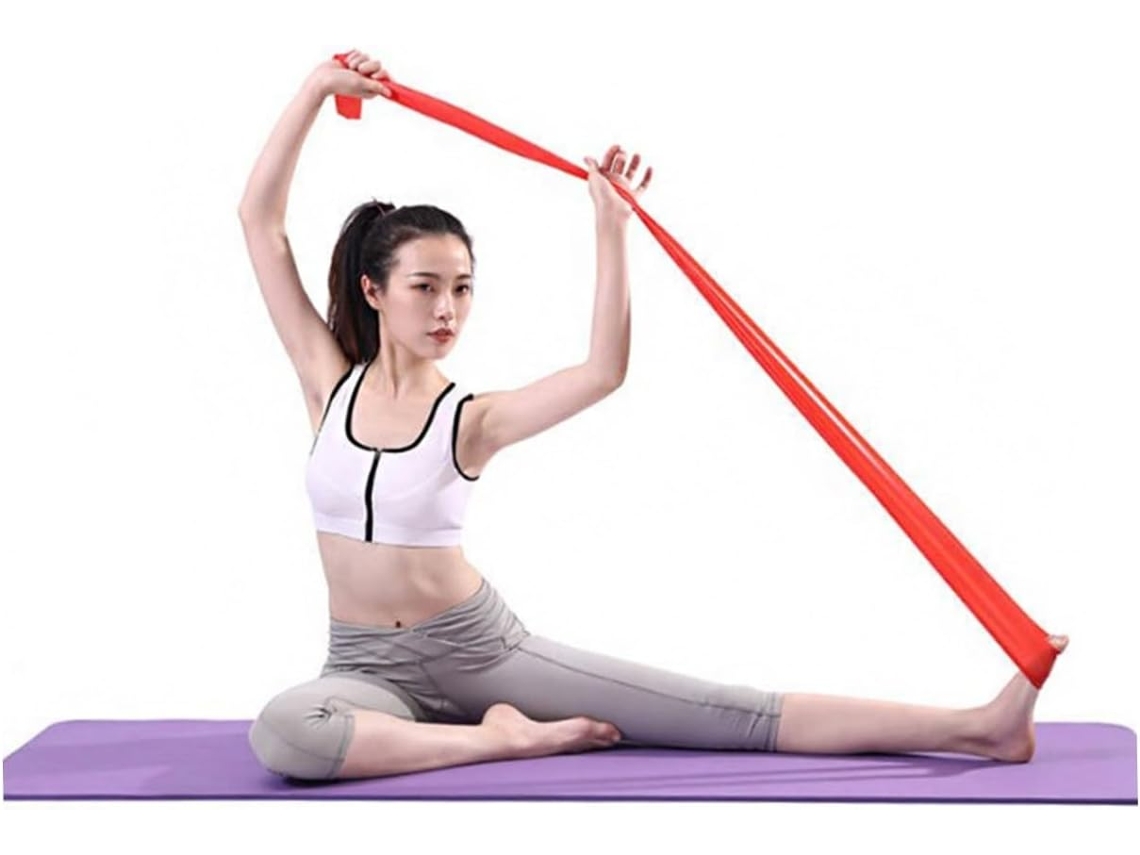 Supvox Conjunto De 3-faixas Elásticas Yoga Para Treinamento Força, Fisioterapia E Exercícios Na Academia