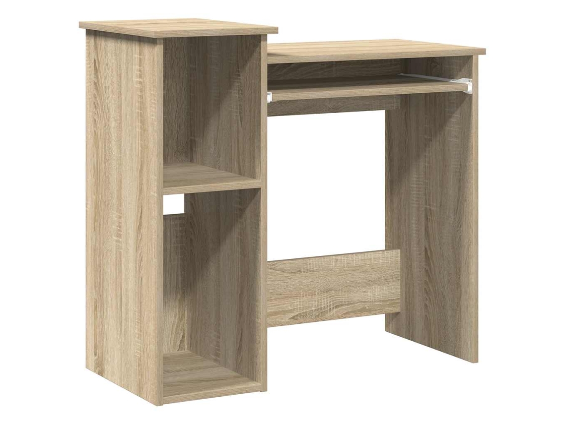 Desk, Desks Vidaxl Marrom Madeira Processada (n/a)