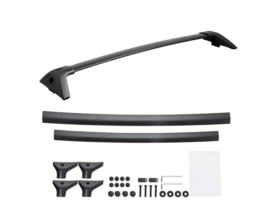 Barras Transversais de Teto, 2 Unidades, Compatíveis com Toyota Rav4 2019 2023, Porta bagagens Alumínio para Carro Capacidade Carga 118 Kg, Fechadura