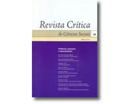 Livro Revista Crítica de Ciências Sociais Nº 88 .
