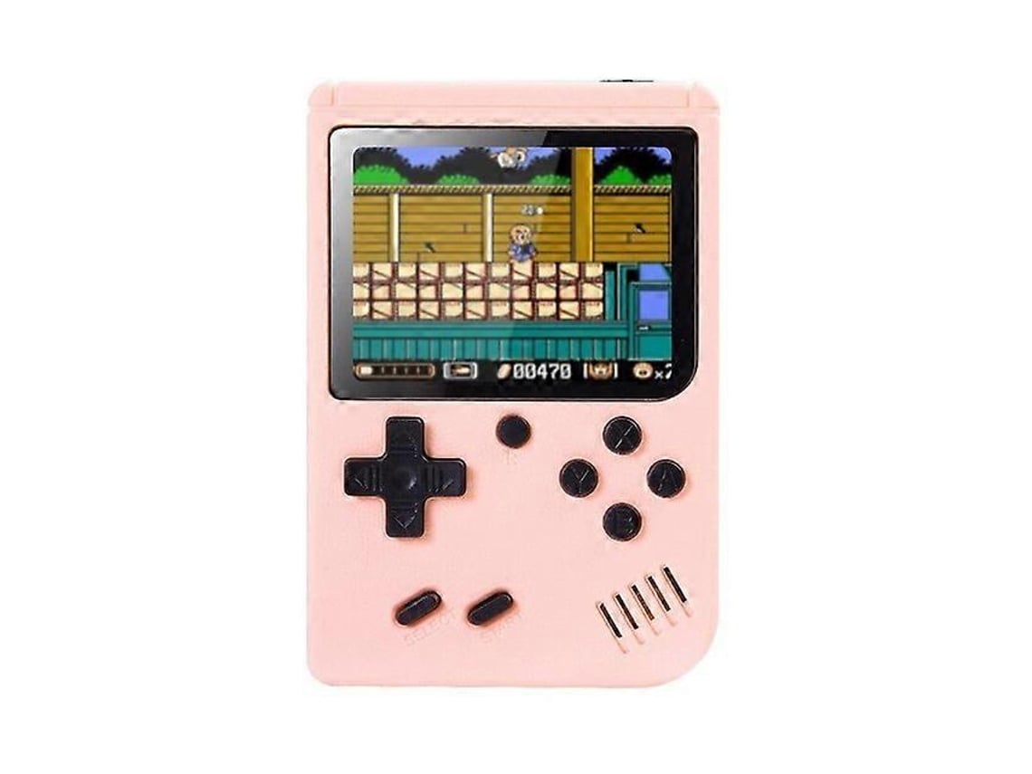 Console De Videogame Portátil Retrô Com Lcd Colorido De 8 Bits E 3 Polegadas Para Crianças Com 500 Jogos Integrados VONKELIOS