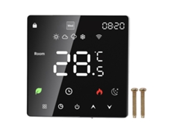 Termostato programável colorido com tela sensível ao toque Primerox para aquecimento elétrico 90V 240V