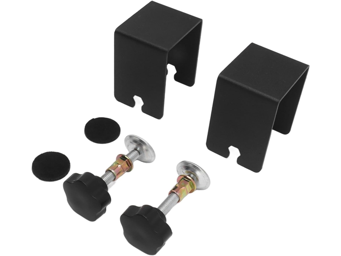 Conjunto De 2 Grampos Para Instalação Frentes Gaveta, Grampos De Aço Duráveis Para Instalação Precisa Painéis Gaveta Em