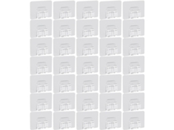 100 Ganchos Adesivos Para Organização De Casa E Jardim, Decoração