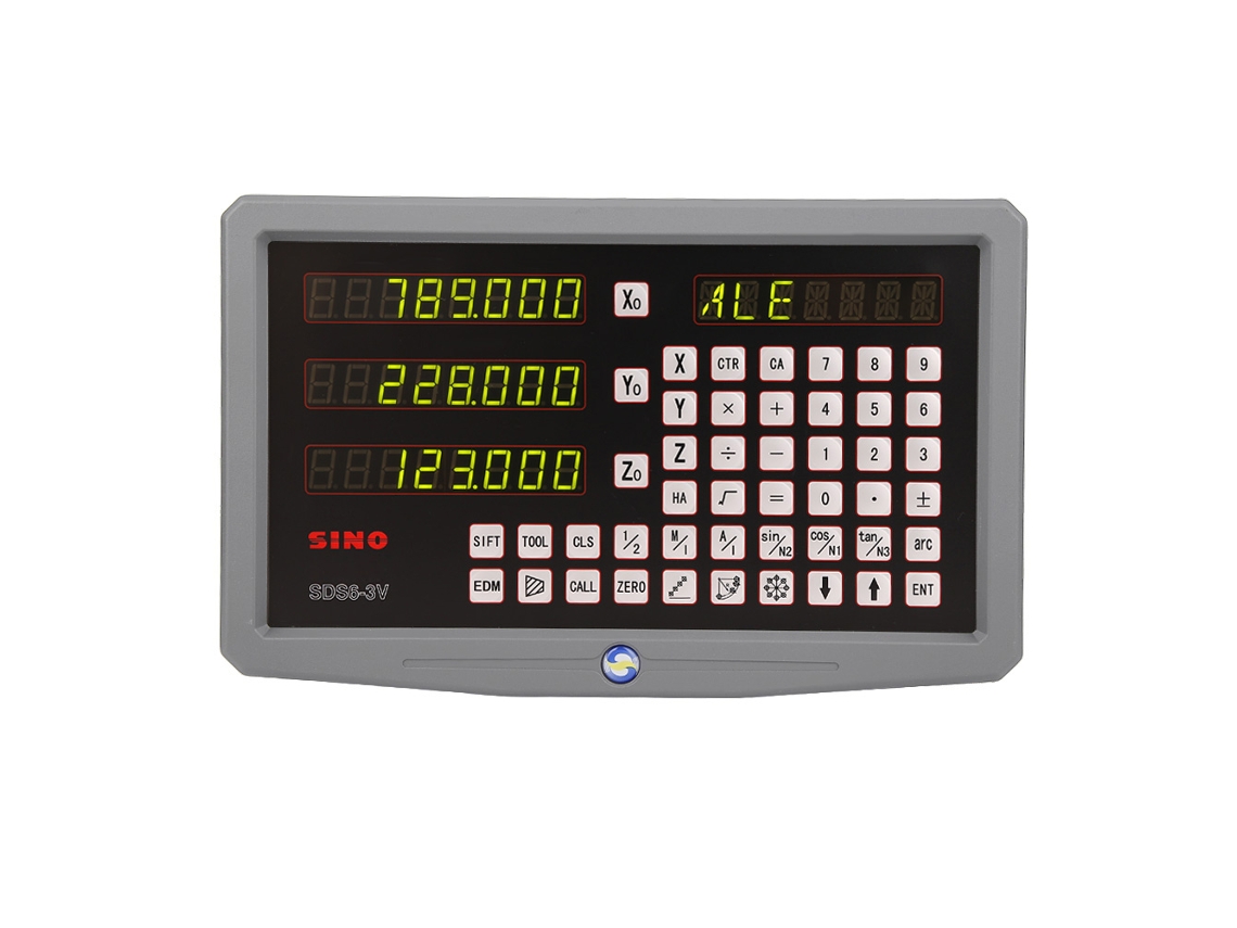 Laxiscreed Controle Digital Para Máquinas Ferramentas 3 Eixos Com Display Digital
