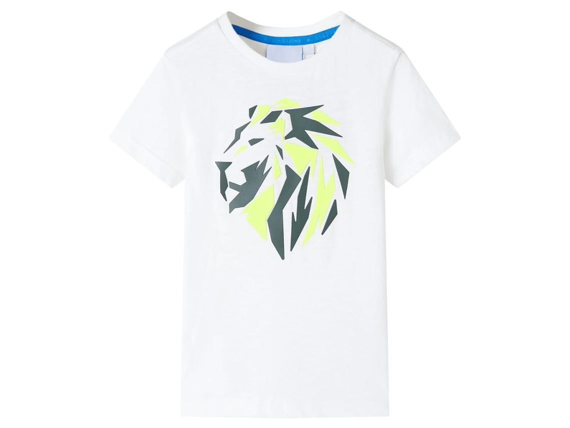 T-shirt Infantil Cor Cru 128