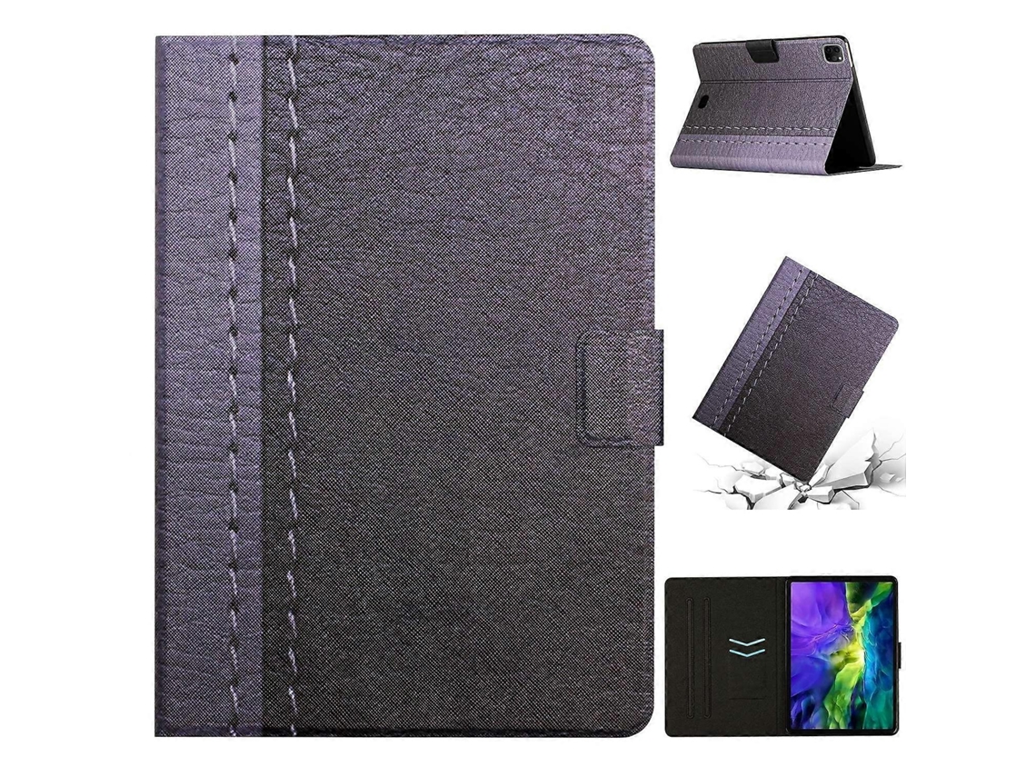 Capa inteligente de couro com costura de cor sólida e aba para iPad Pro 11 (2024) da Webake