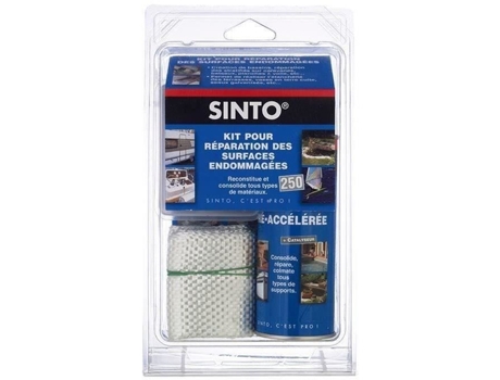 Kit De Reparo De Superfície Sinto 250ml De Resina Tecidos 0,25m2