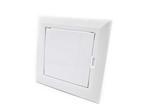 Painéis de Inspeção Duráveis 100x100mm Porta de Acesso Painel Branco de Parede Plástico ABS