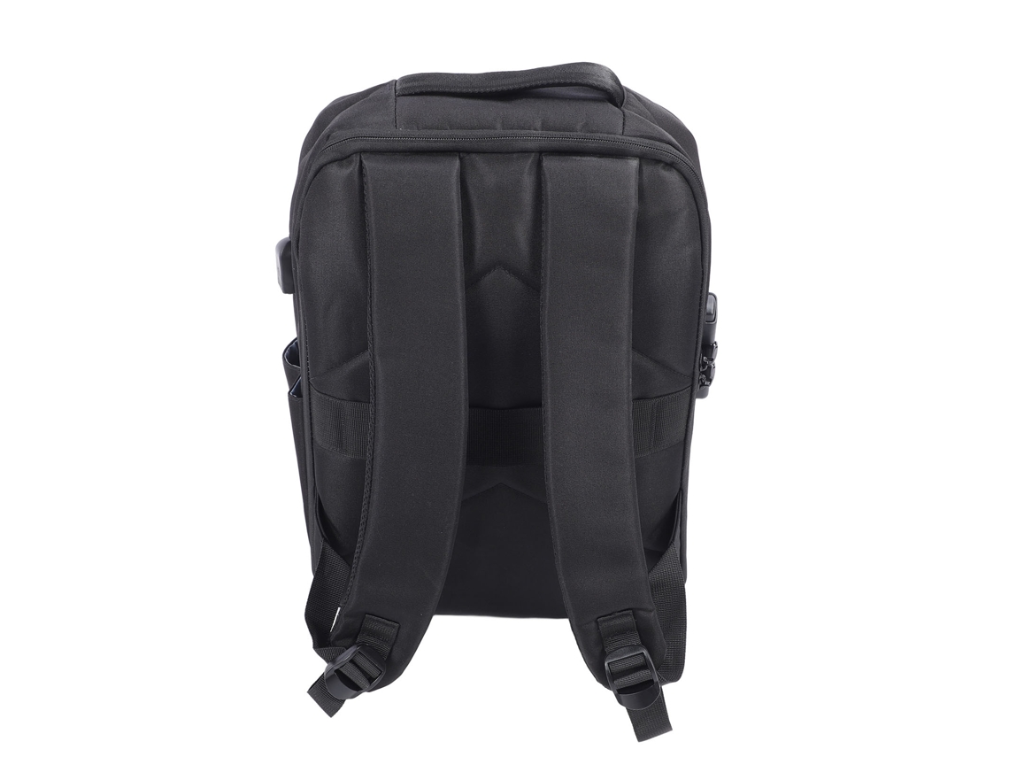 Eoocoo Backpack (black, Water Resistant, Anti-theft Password Lock)