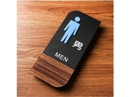 Placa de Banheiro Lavabo para Shopping e Escritório Alta Qualidade S/MARCA
