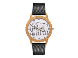 Relógio de quartzo unissex com pulseira de silicone, estilo casual para homens e mulheres.
