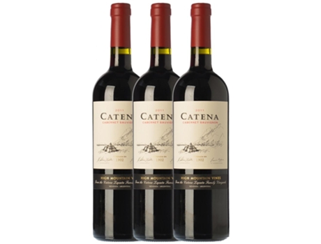Vinho CATENA ZAPATA Catena Zapata Cabernet Sauvignon Mendoza Crianza (0.75 L - 3 unidades)
