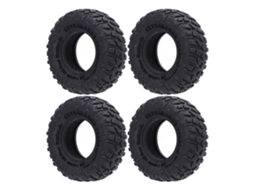 Pneus RC 1.0 Polegada Borracha Axial Scx24 FMS Fcx24 S/MARCA