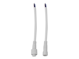 Conector de LED de 2 pinos (5 pares) IP68 à prova d'água para iluminação de tira, 22 AWG, DC 0-24 V