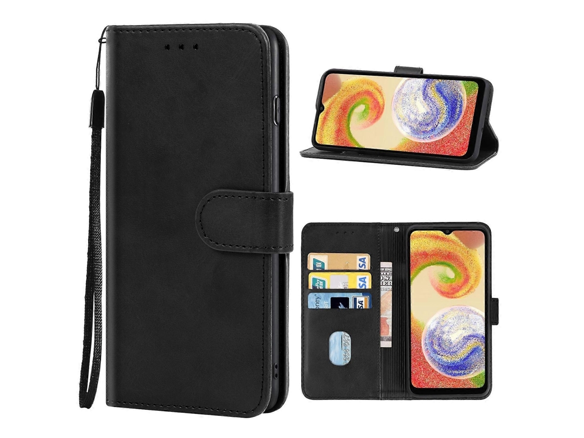 Capa Couro Para Samsung Galaxy A04, Elysve