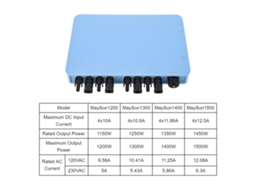 Inversor Solar Micro Wifi Com Ondas Senoidais Puras Ip65
