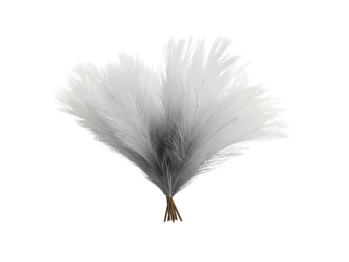 Laxiscreed Conjunto De 8 Peças De Grama Pampas Artificial Para Decoração De Casa E Escritório