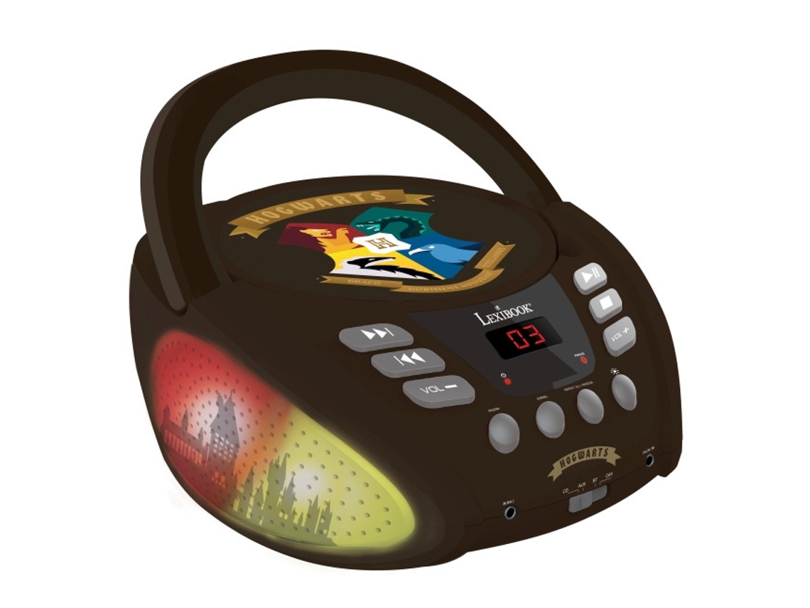 Cd Player Bluetooth Para Crianças - Warner Harry Potter Lexibook