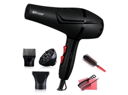 Secador de Cabelo Blu ray com Íons Negativos 8 em 1, Potente, com Vento Frio/quente, Profissional para Salão de Beleza, com Difusor. TAISHENGDA