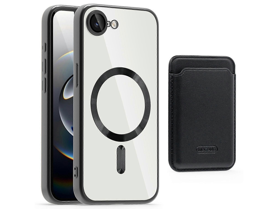 Capa Para Iphone 16e Compatível Com Magsafe Tpupc Mobile Cover Com Compartimento Para Cartão