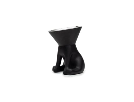 Comedouro Para Cão United Pets Up Elisabeth (preto Polietileno 1 L)