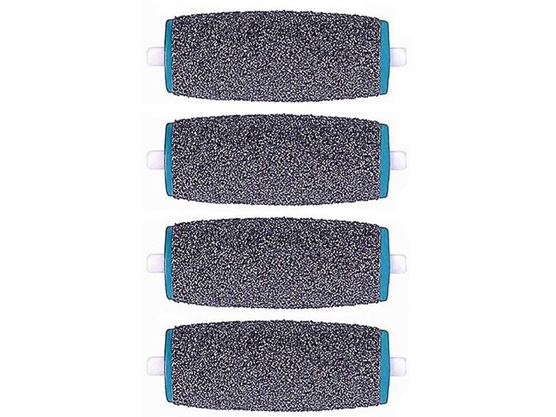 Rolos De Reposição Diamantados Para Recarga Úmida E Seca, Recargas Extra Grossas Para Remoção Eficiente De Pele Morta E Ultra Durabilidade