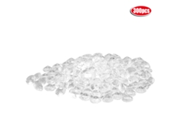 Pearls de acrílico transparente de 20mm para decoração de casamentos e festas LAXISCREED