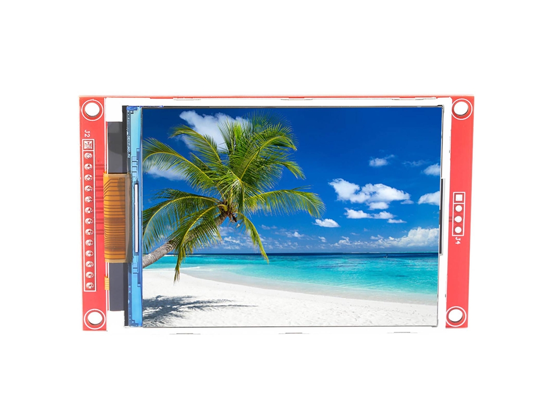 Laxiscreed Módulo De Display Tft Lcd 3.2” Com Leitor De Cartões E Funcionalidade Touch