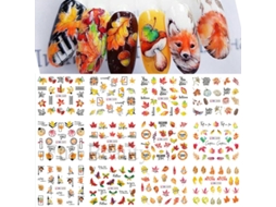 Adesivos de Unhas com Tema Oceânico, Decorações de Unhas para o Verão. MDUG