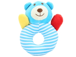 Juguete De Campana De Mão Animal, Juguete De Pelúcia Com Manivela, Rattle Para Bebês E Crianças Pequenas