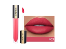 7g Labial Mate Glaze Impermeable Largo Duración Cosmético Lápiz Labial Líquido 03